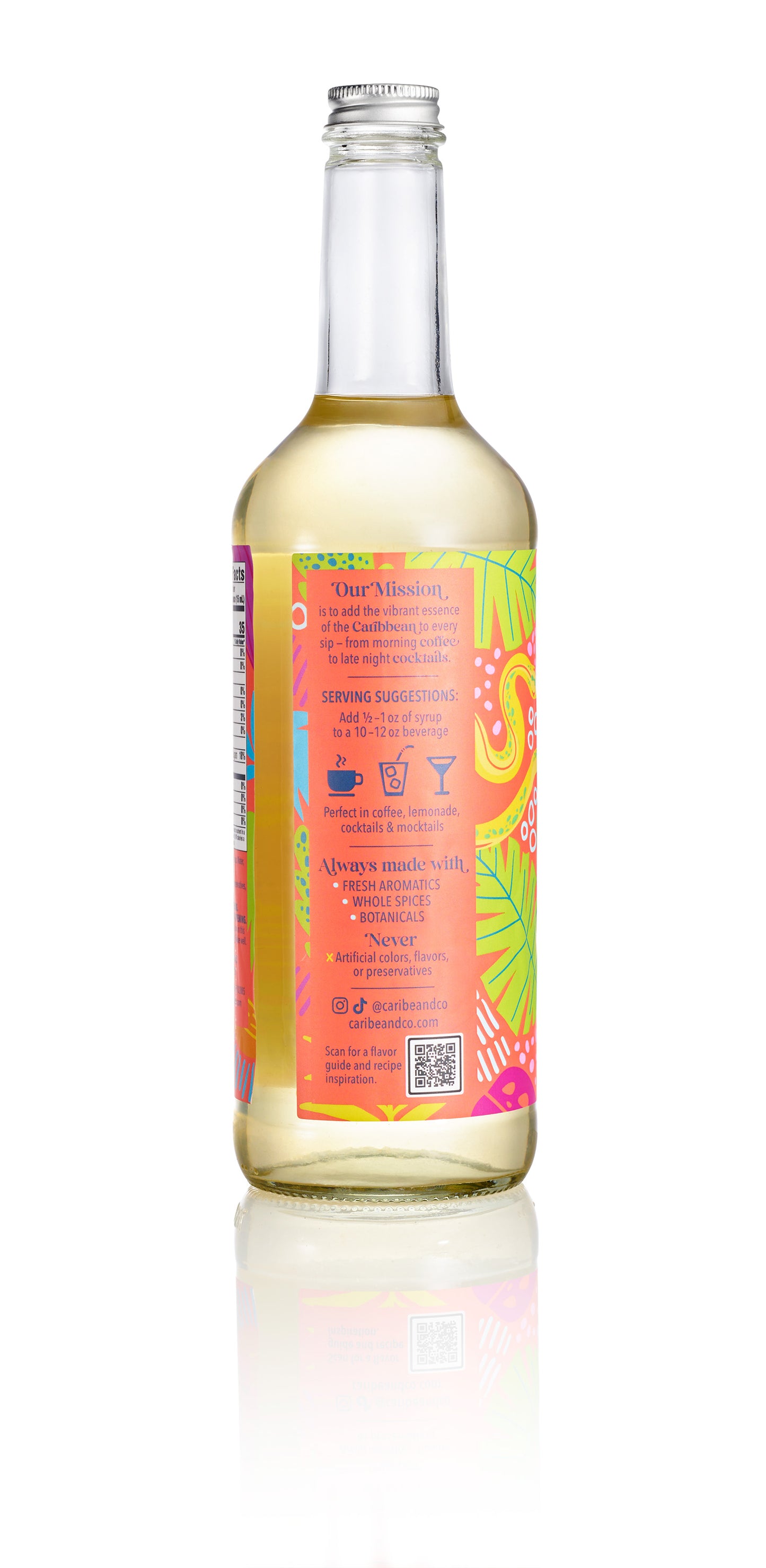 Habanero Flavored Syrup - 25 oz (Wholesale Case of 3)