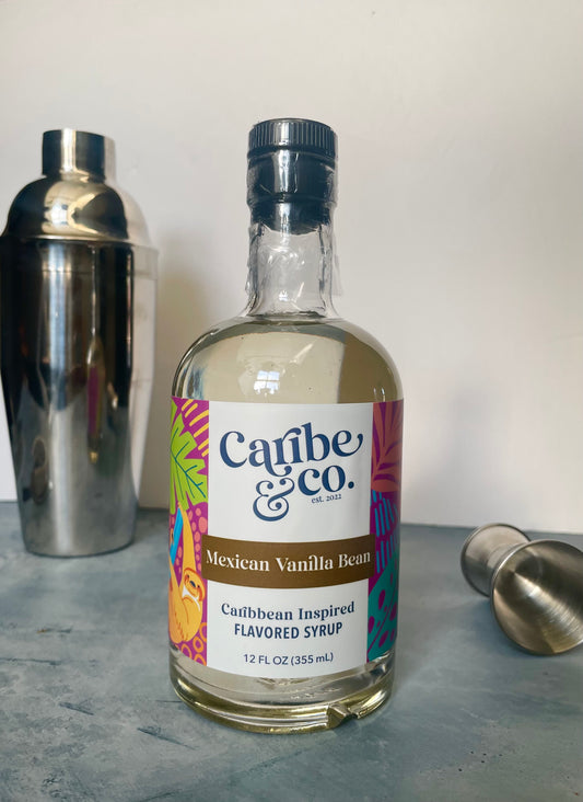 Mexican Vanilla Bean Flavored Syrup