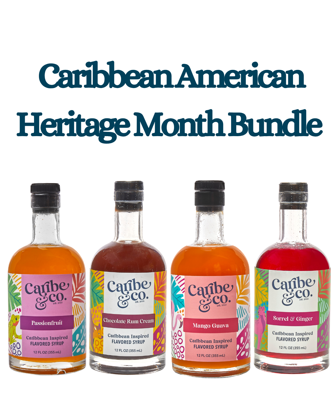 Caribbean Heritage Month Syrup Bundle