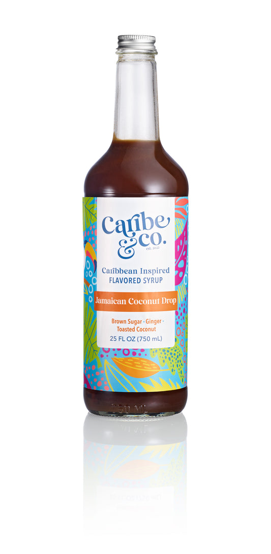 Jamaican Coconut Drop Flavored Syrup - 25 oz (Wholesale Case of 3)