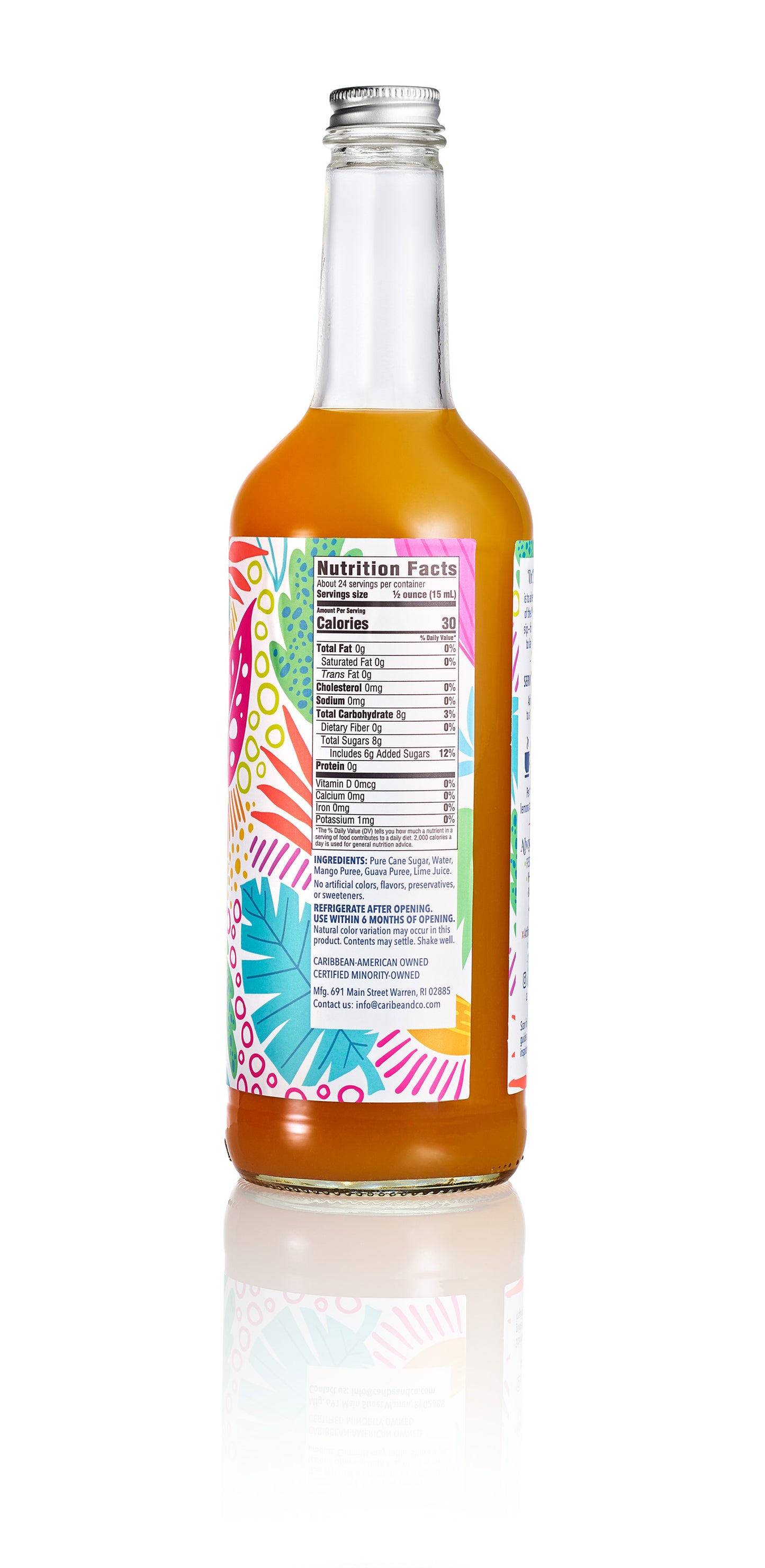 Mango Guava Flavored Syrup - 25 oz (Wholesale Case of 3)