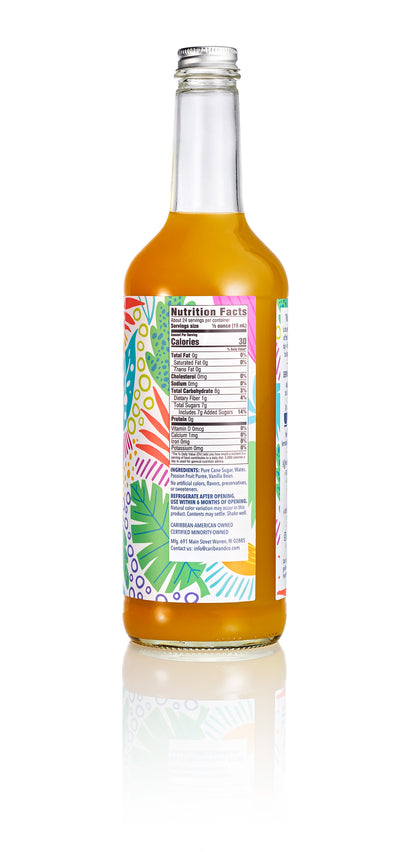 Passionfruit Flavored Syrup - 25 oz (Wholesale Case of 3)
