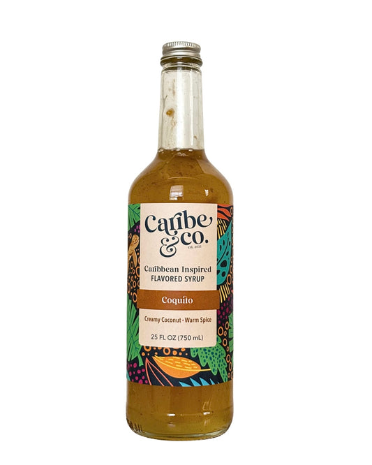 Coquito Flavored Syrup - 25 oz (Wholesale Case of 3)