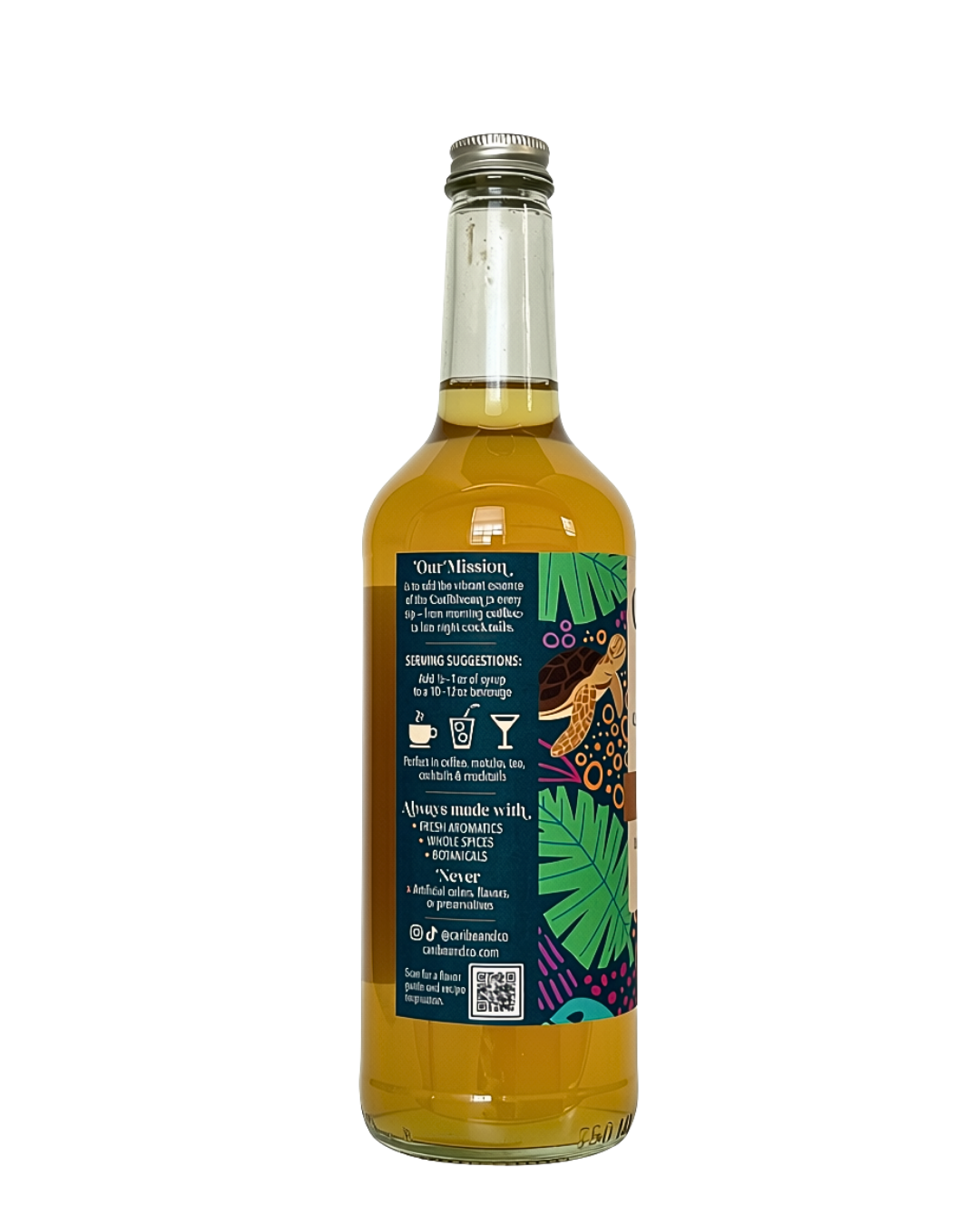 Coquito Flavored Syrup - 25 oz (Wholesale Case of 3)
